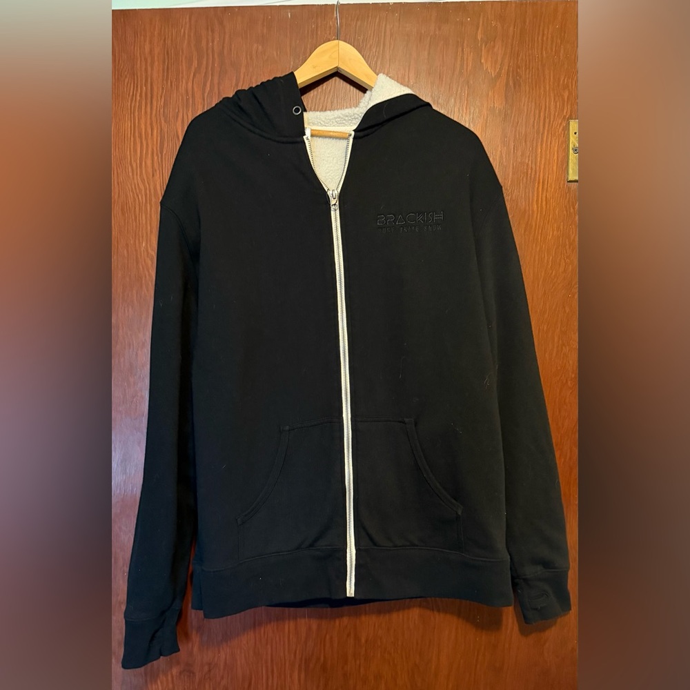 Brackish Black Hoodie size XL